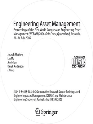 cover image of Engineering Asset Management